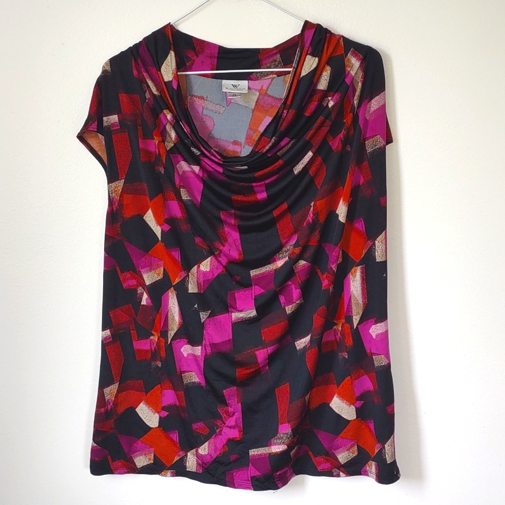 Worthington Women Stretch 1X Blouse